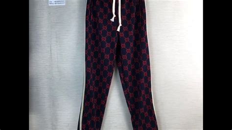 gucci replica tracksuit bottoms|gucci gg jacquard tracksuit.